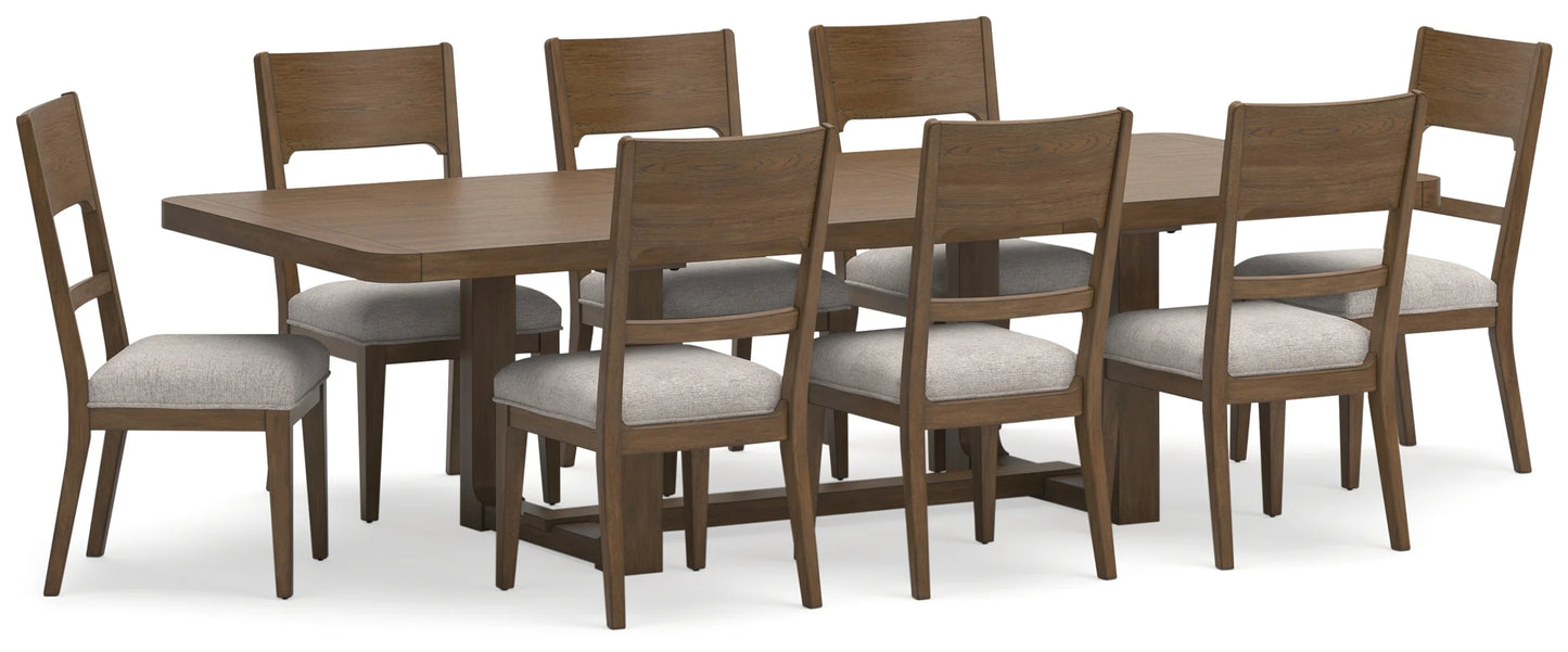 Cabalynn Dining Table With 8 Chairs