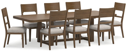 Cabalynn Dining Table With 8 Chairs