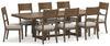 Cabalynn Dining Table With 8 Chairs