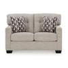 Mahoney Sofa & Loveseat; Pebble