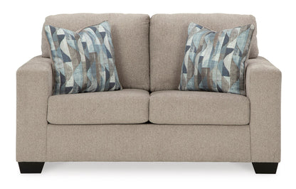 Deltona Sofa, Loveseat and Recliner (Parchment)