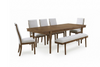Lyncott Dining Set with Extendable Table, Bench and Chairs