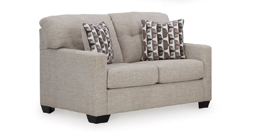 Mahoney Loveseat; Pebble