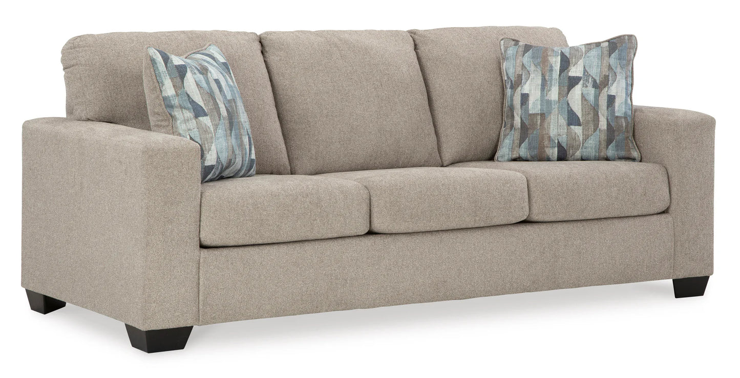 Deltona Sofa, Loveseat and Recliner (Parchment)