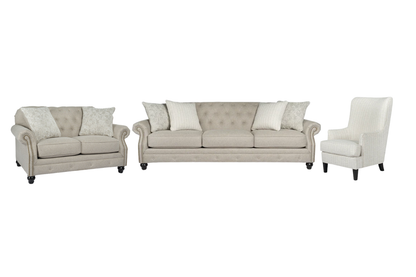 Katahdin Sofa Set; Wicker Light