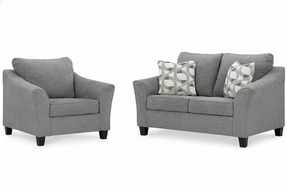 Mathonia Chair and Loveseat