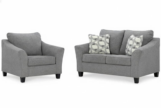 Mathonia Chair and Loveseat