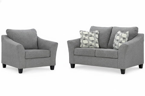 Mathonia Chair and Loveseat