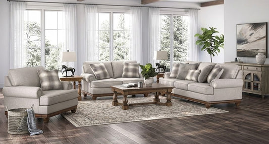 Stoughton Sofa Set; Sandstone