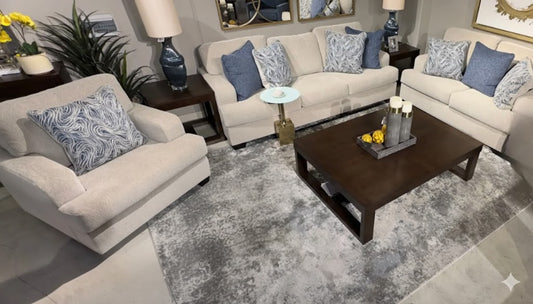 Scottsveal Sofa Set; Sepia