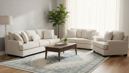 Heartcort Sofa Set; Linen