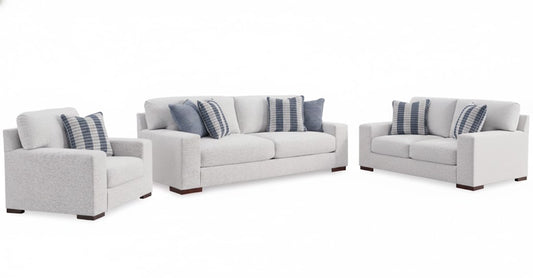 Belvoir Sofa Set; Snow