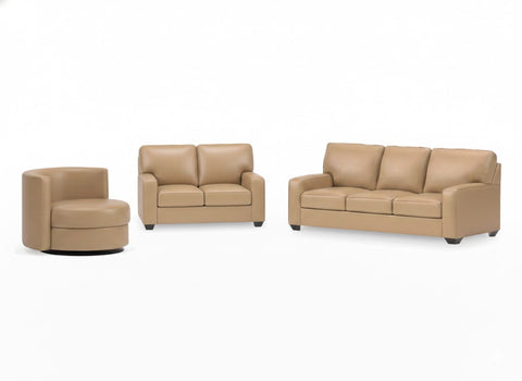 Padova Sofa Set; Toffee
