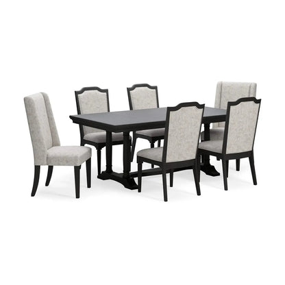 Welltern Dining Table and 6 Chairs